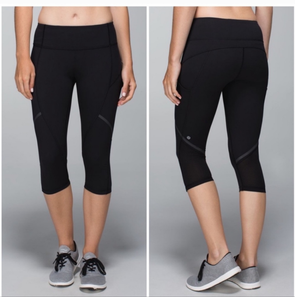 Lululemon Athletica Hop To It Cropped Leggings - Size 8
